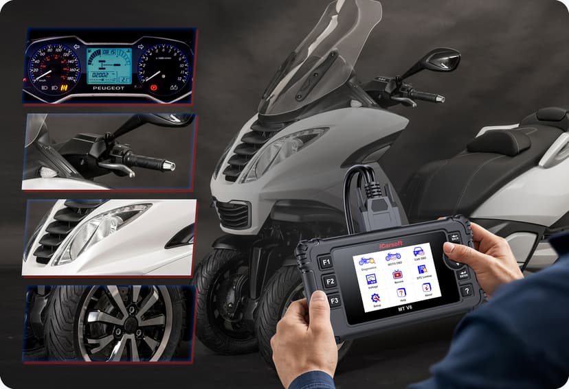 iCarsoft Professional Multi-Systems Motorcycle Diagnostic tool