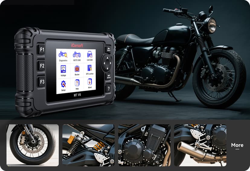iCarsoft Professional Multi-Systems Motorcycle Diagnostic tool