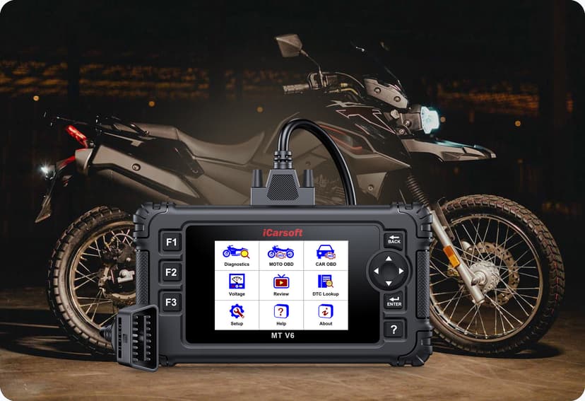 iCarsoft Professional Multi-Systems Motorcycle Diagnostic tool