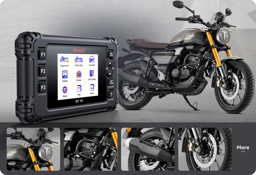 iCarsoft Professional Multi-Systems Motorcycle Diagnostic tool