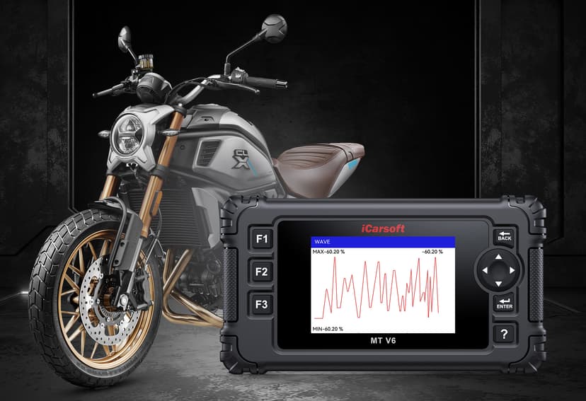 The MT V6 supports all systems diagnose.