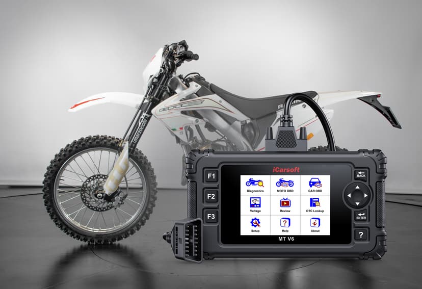 The MT V6 supports all systems diagnose.