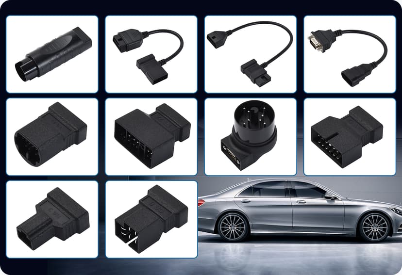 Standard equipped with OBDI adaptors