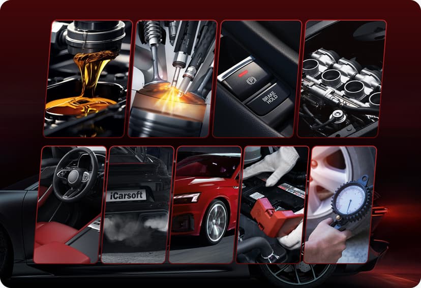 8 Hot Service Functions covering your daily maintenance needs.