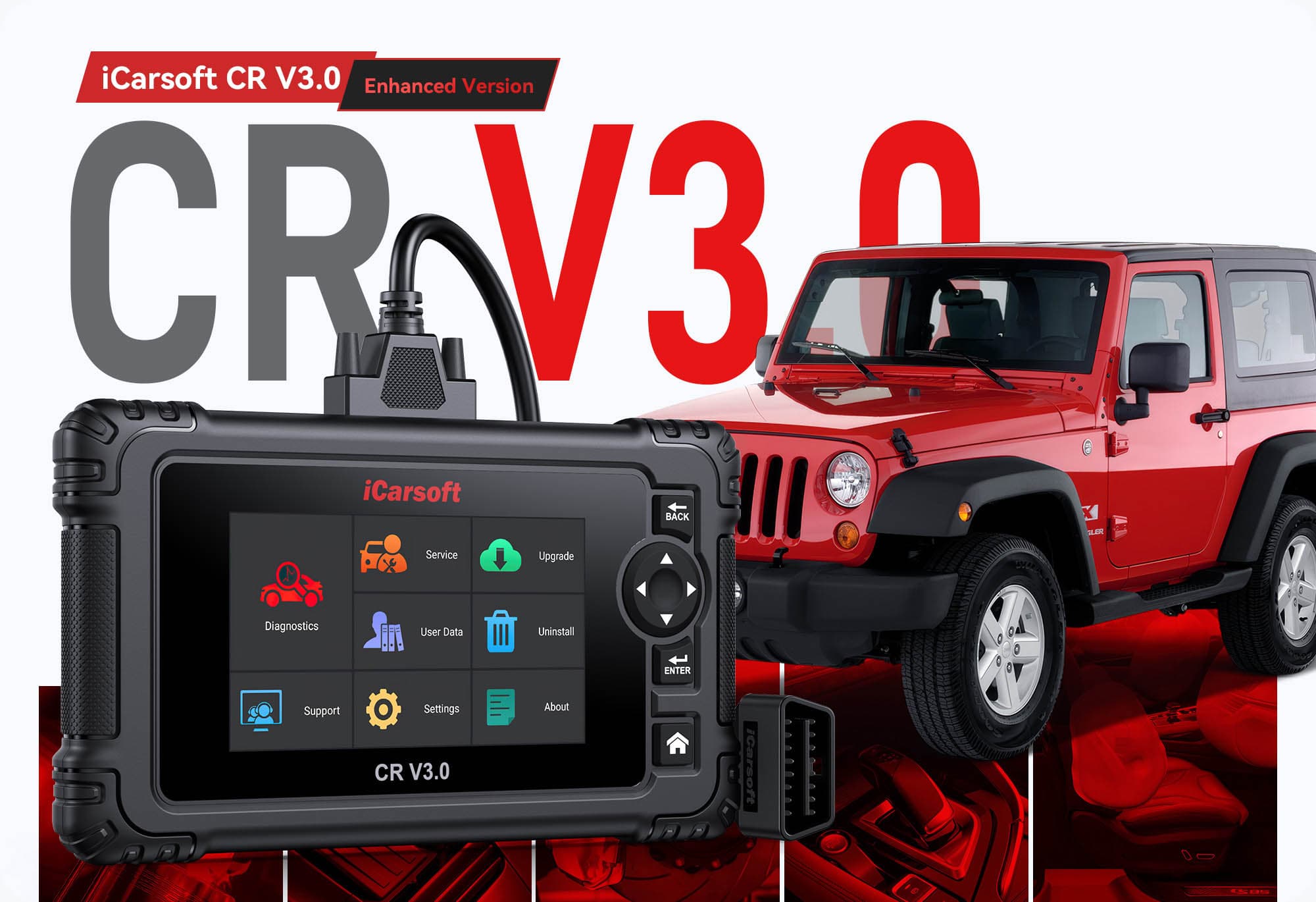 Meet the New iCarsoft CR V3.0 Enhanced Version: Your Ultimate Diagnostic Upgrade