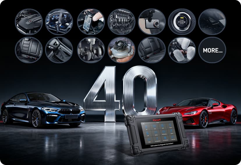 40 High level service functions for professional technicians