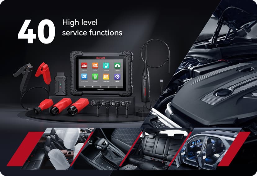 40 High level service functions for professional technicians