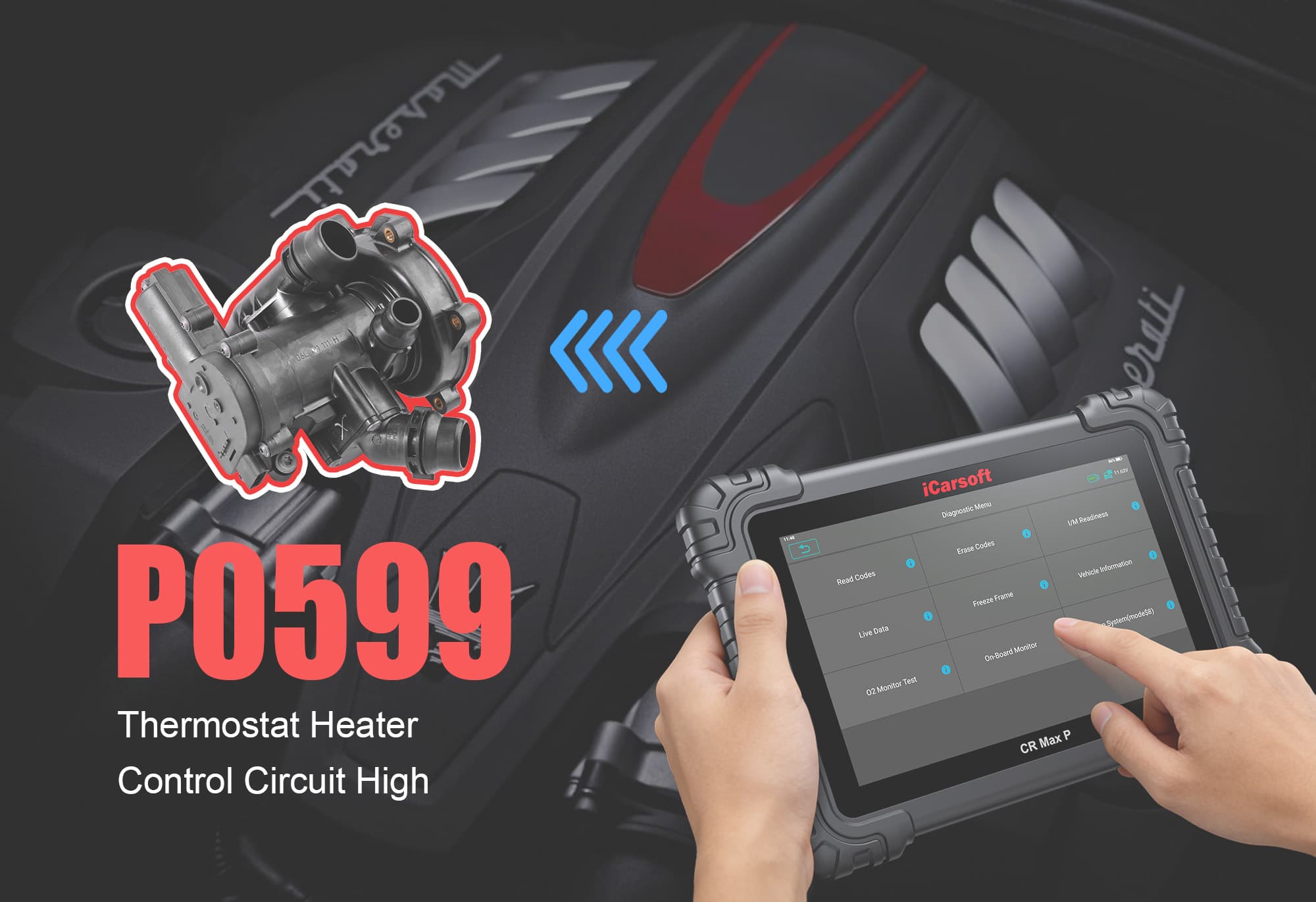 P0599 Code: Thermostat Heater Control Circuit High Causes, Symptoms & Fix
